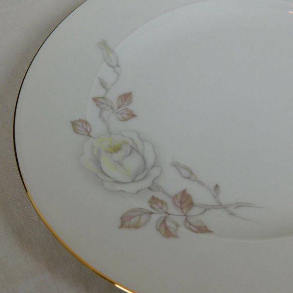 Johann Haviland Sweetheart Rose Bavaria Germany Set of 4 Bread & Butter Plates - Picture 11 of 12